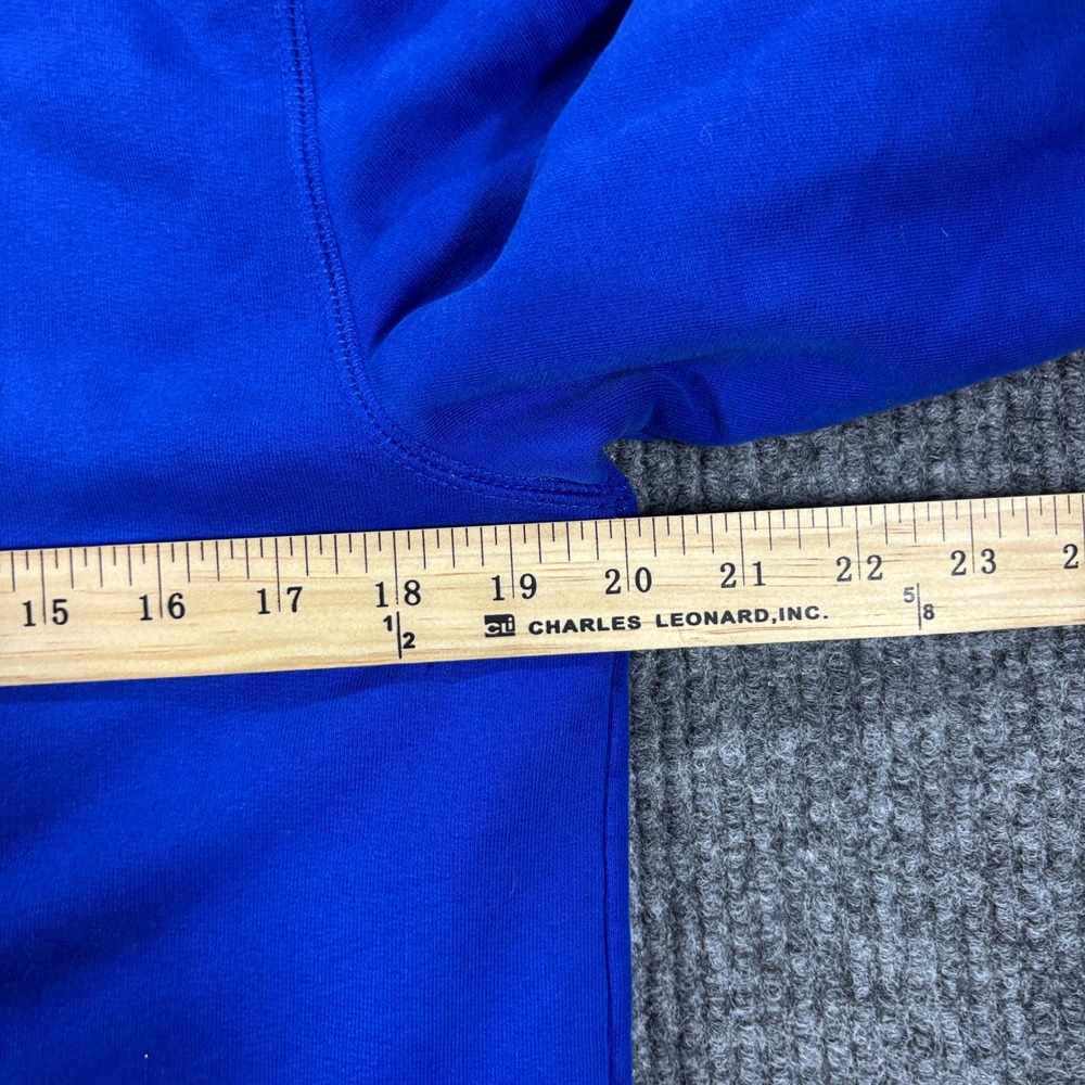 L.L. Bean Sherpa Lined Hoodie Kids L 14-16 Blue Full Zip Fleece Jacket - Picture 5 of 10